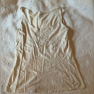 LOFT white tank/under shirt, size medium